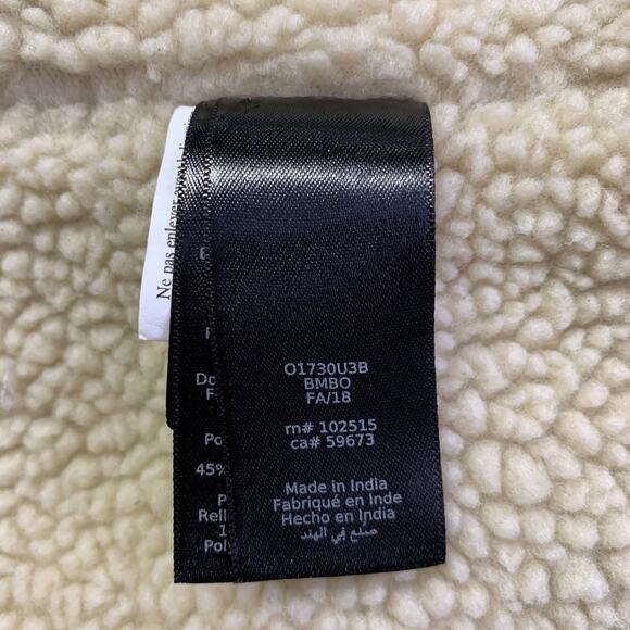 JOHN VARVATOS STAR USA Size L Black Coated Cotton Twill Snaps Jacket - Picture 7 of 9